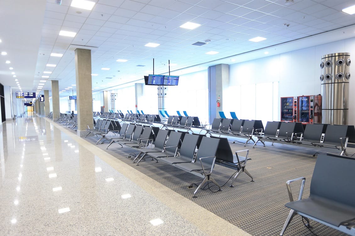 Gate area at GIG airport.