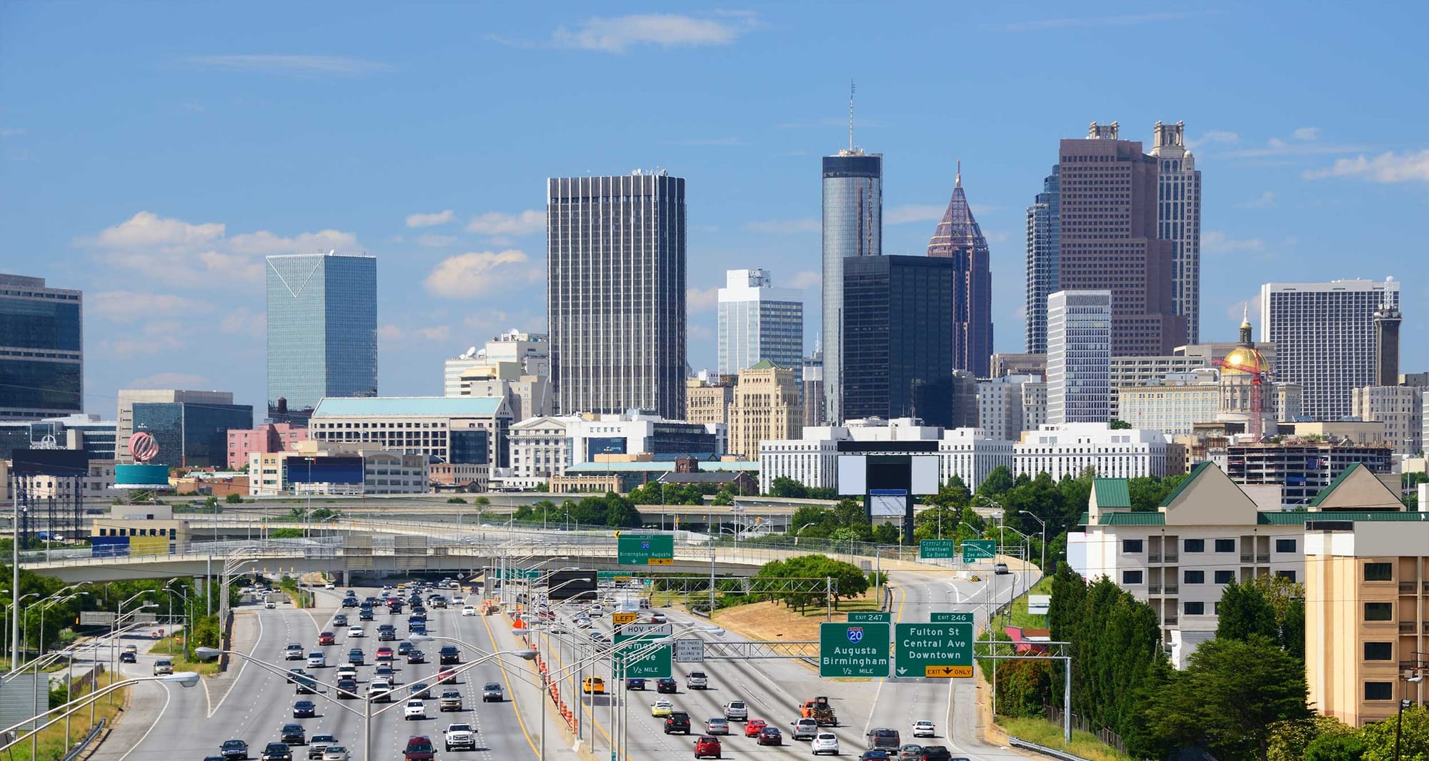 Atlanta, Georgia skyline.