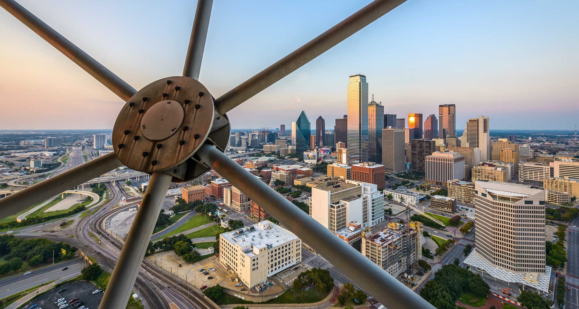 Dallas, Texas skyline.