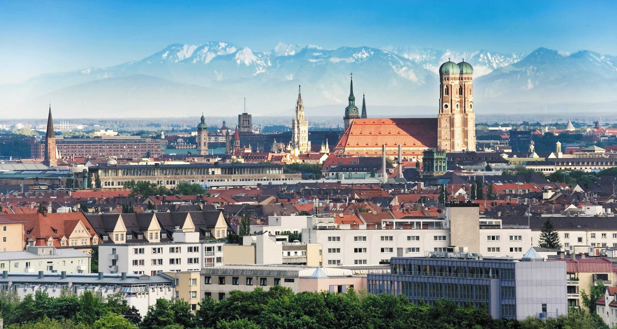 Munich, Germany skyline.