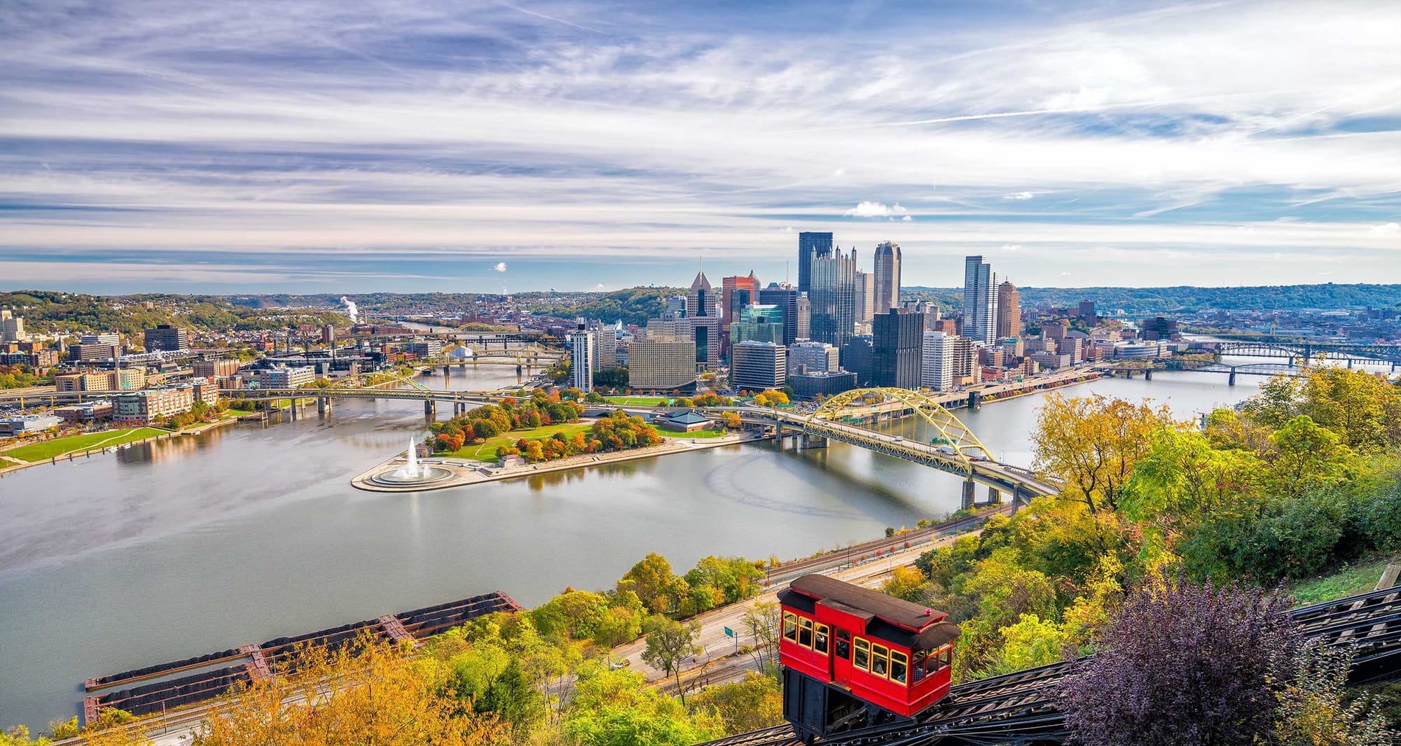 Pittsburgh, Pennsylvania skyline.