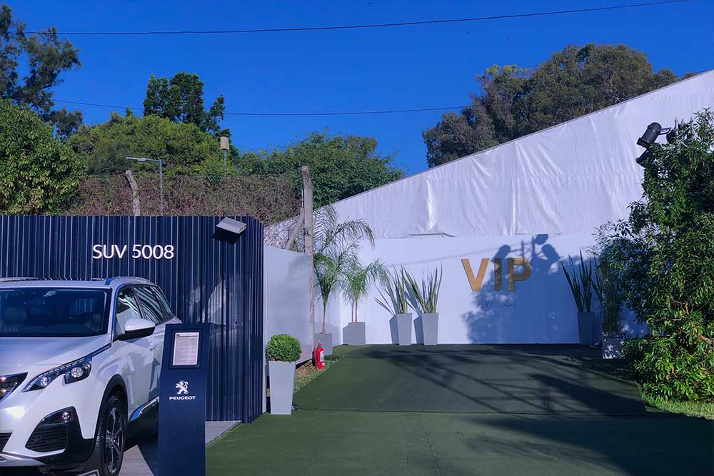 VIP Amenities Tent at 2020 Argentina Open.