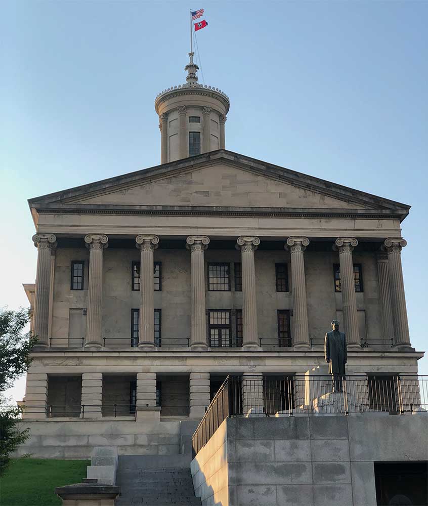 Tennessee State Capitol building.