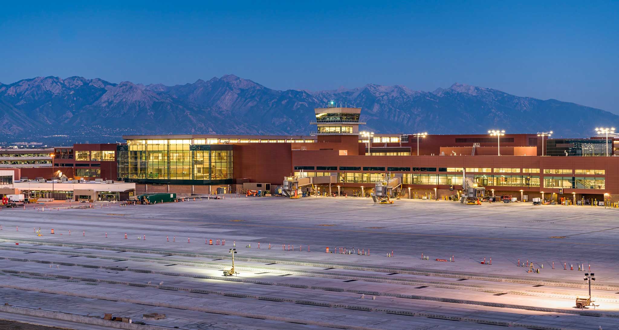 SLC Airport terminal building