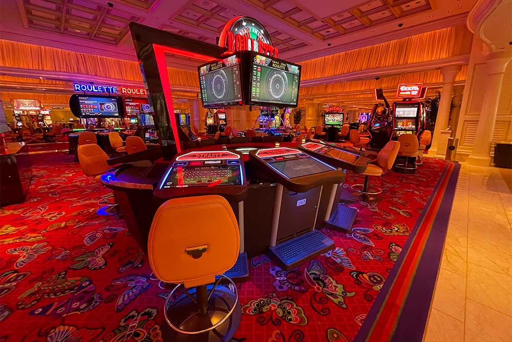 Automate roulette game at Encore Las Vegas.