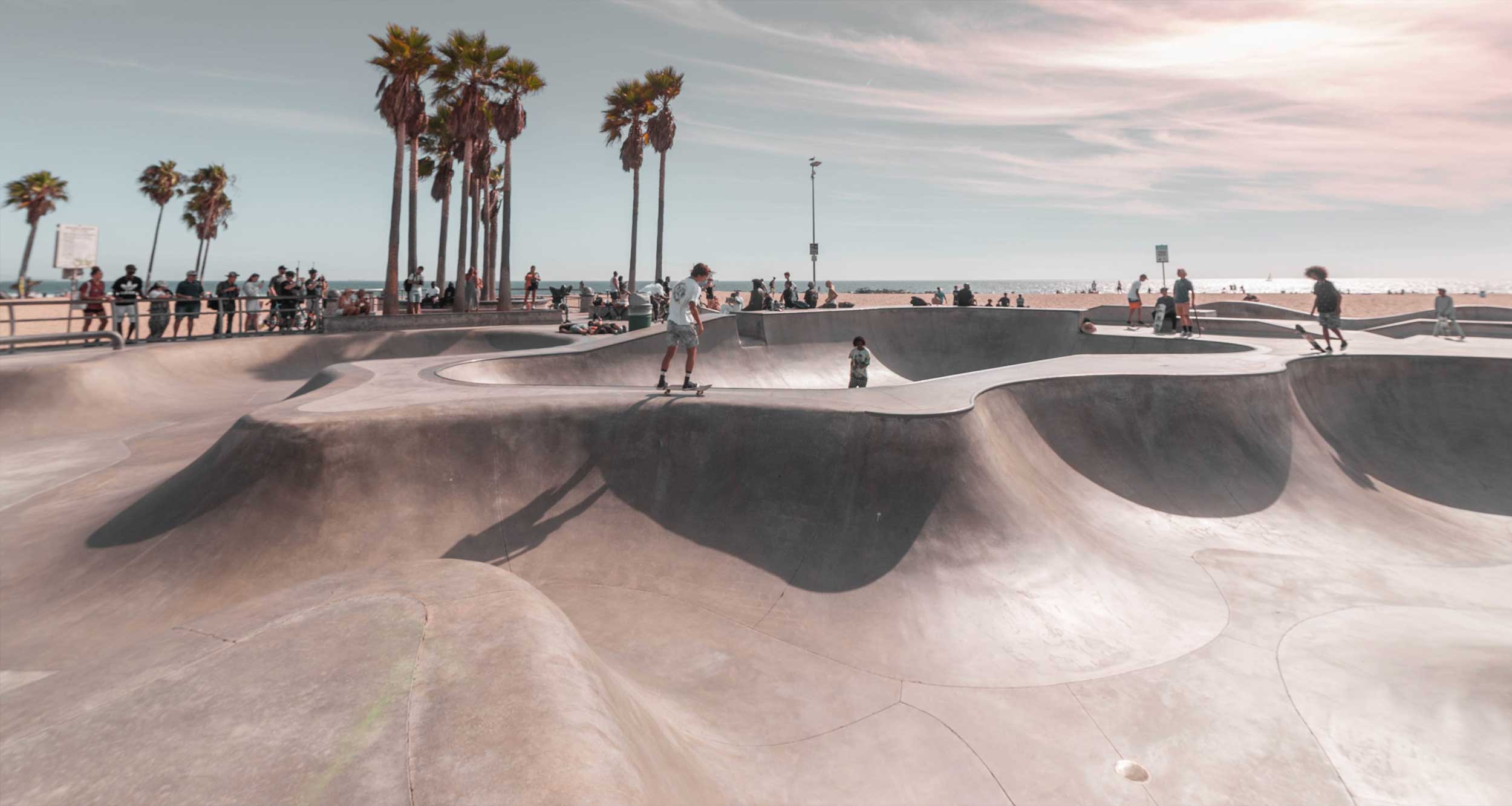 California skate park.