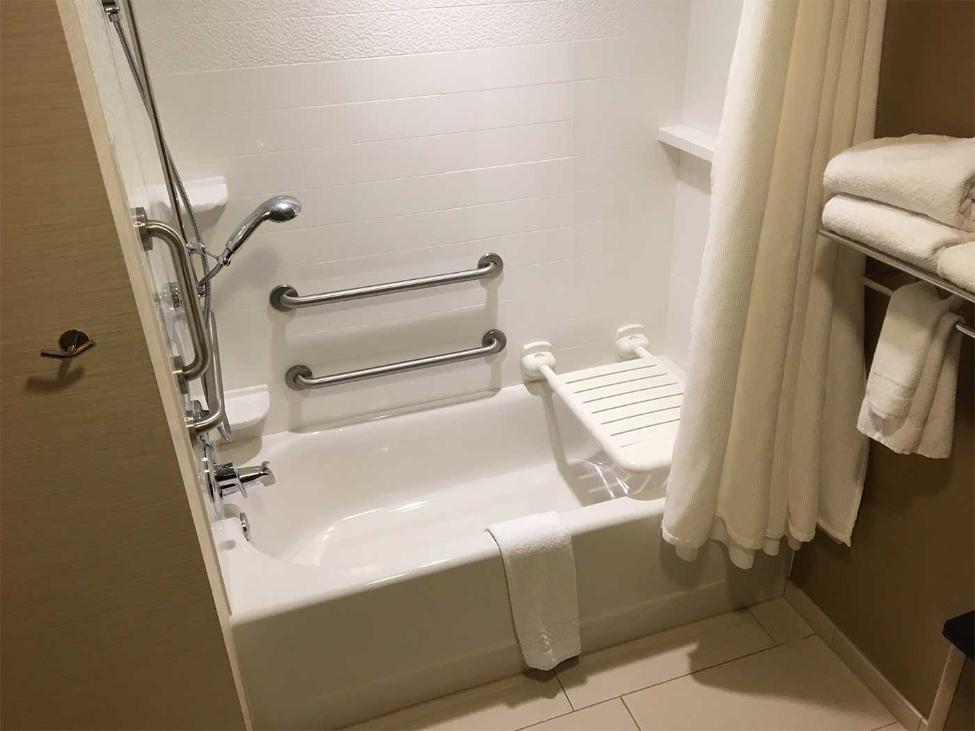 ADA compliant bathtub.