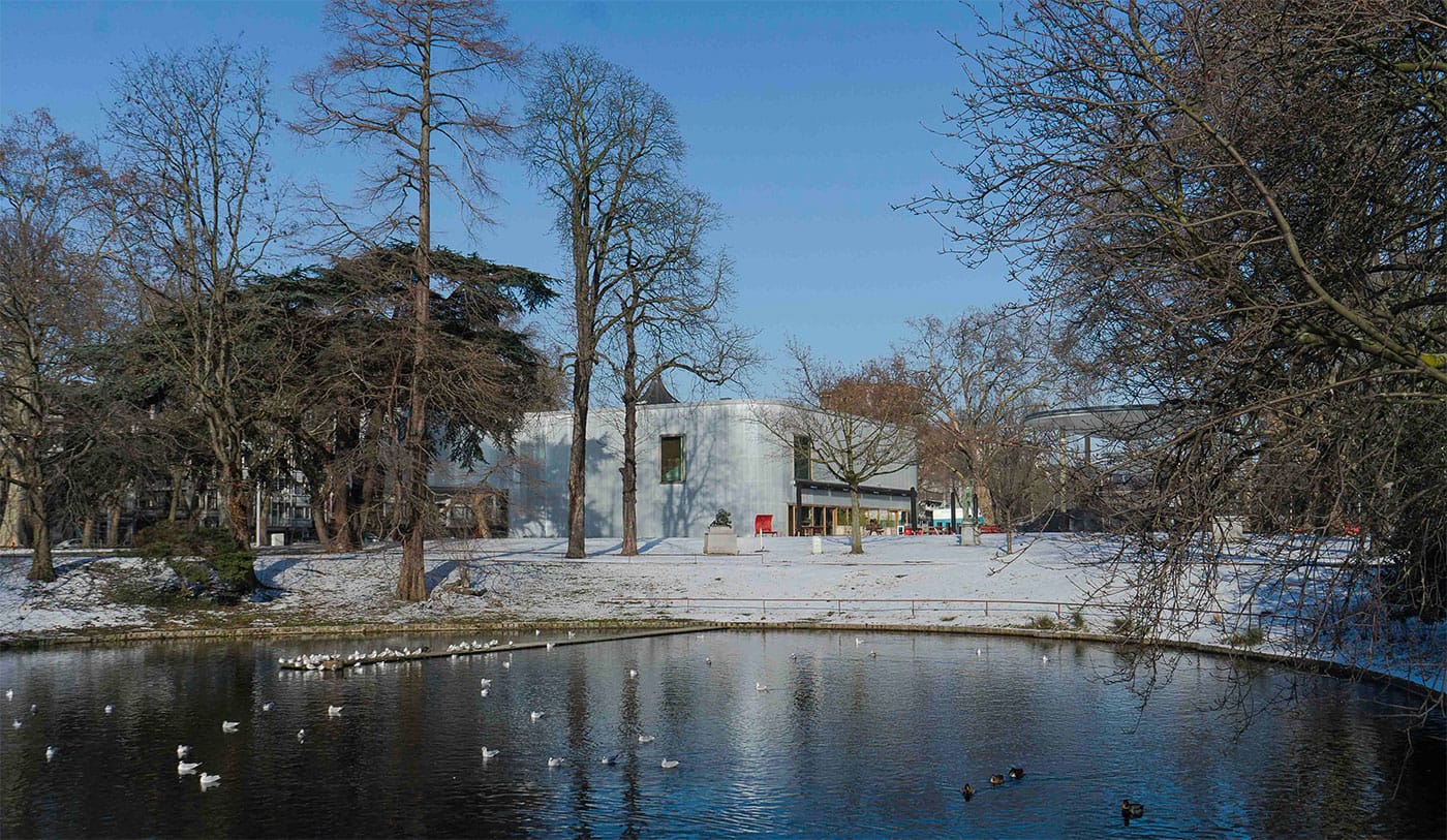 Exterior of the Trinkhall Museum.