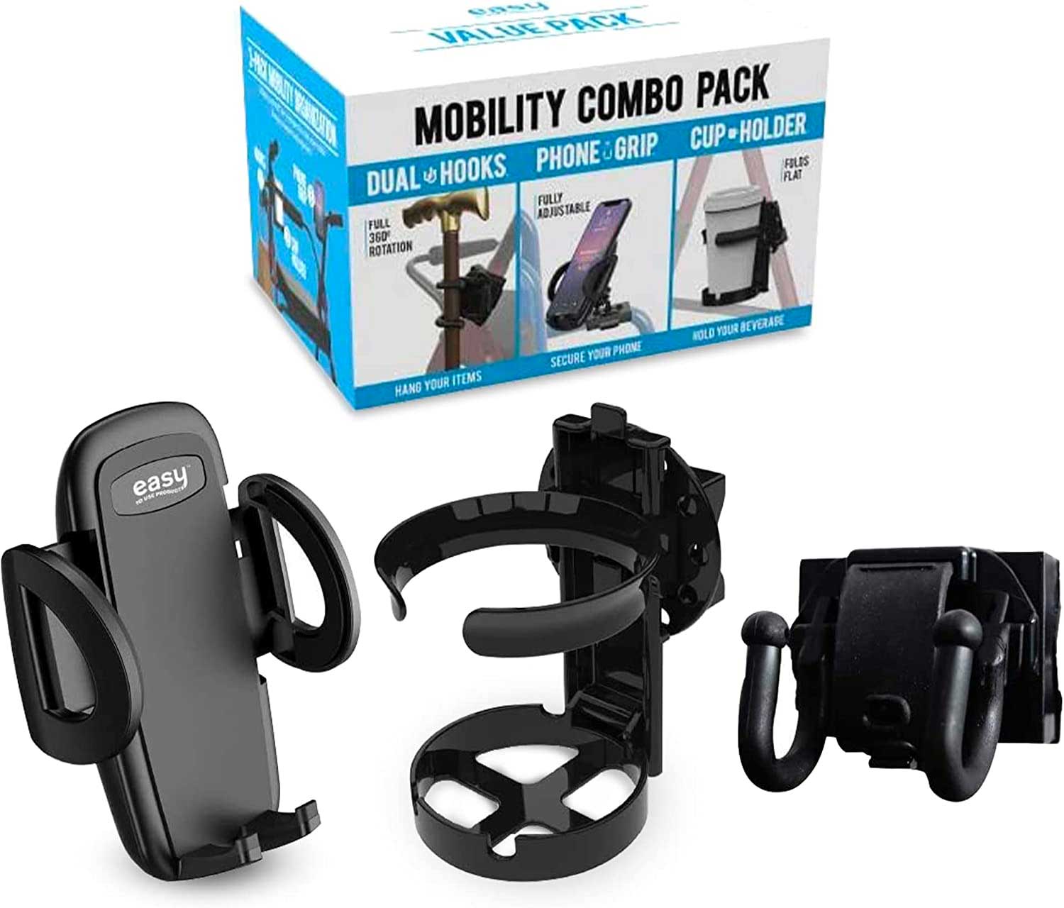 3 wheelchair attachments from box.