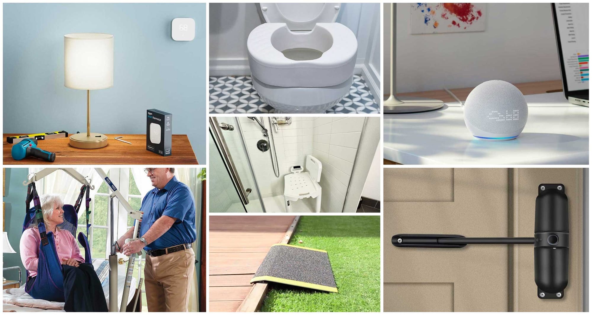 Accessible products for the home.