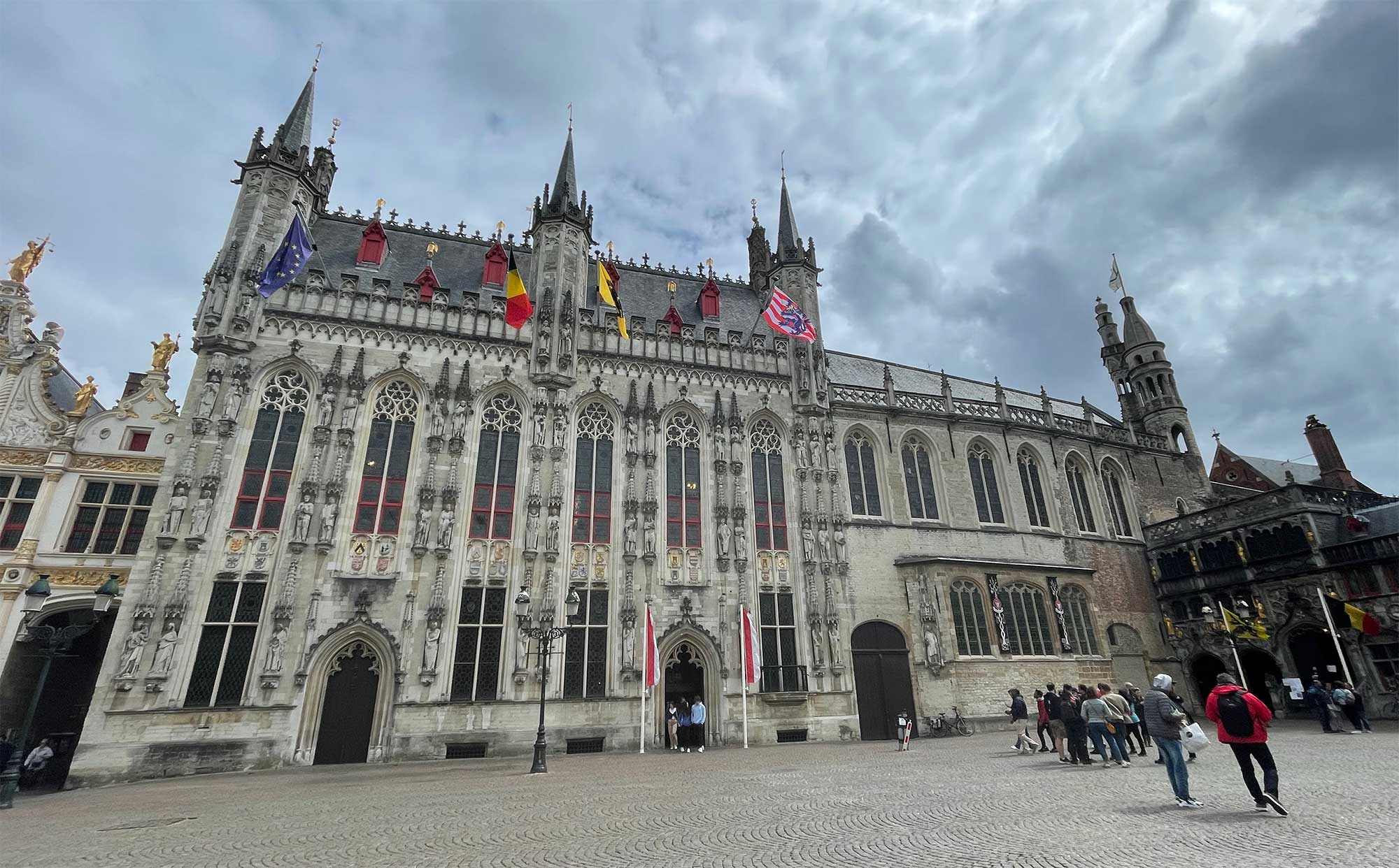 Exterior of the City Hall building.