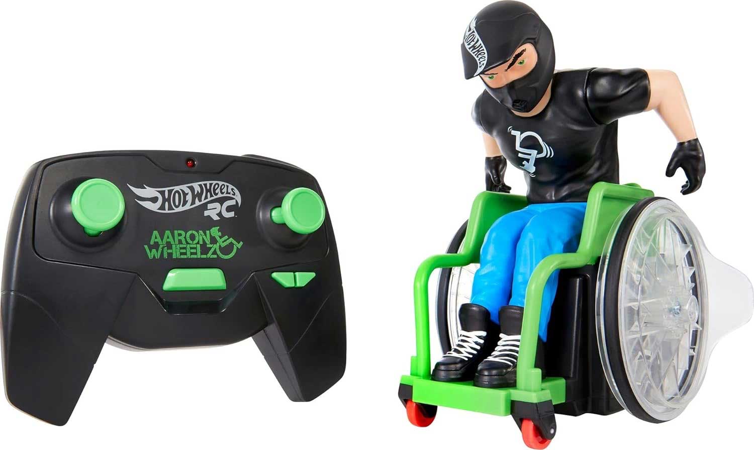 Remote control wheelchair toy.